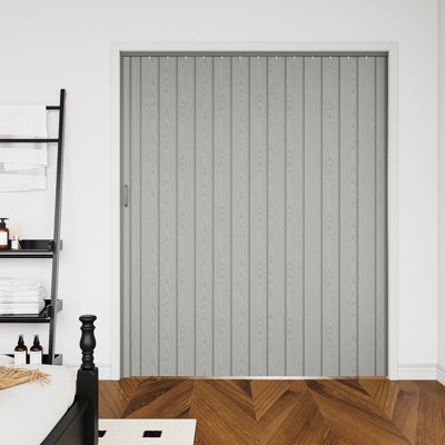 80“ Panelled PVC/Vinyl Accordion Door