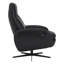Fauteuil inclinable et pivotant en cuir véritable Danva-101479847