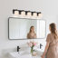 Luminaire de meuble-lavabo de salle de bain avec abat-jour en verre opale-541242077-558657656-558349872