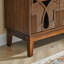 Armoire de rangement moderne, 5 po, 4 tablettes réglables, 4 portes, 60,5 po Buffet Mid-Century-437424428
