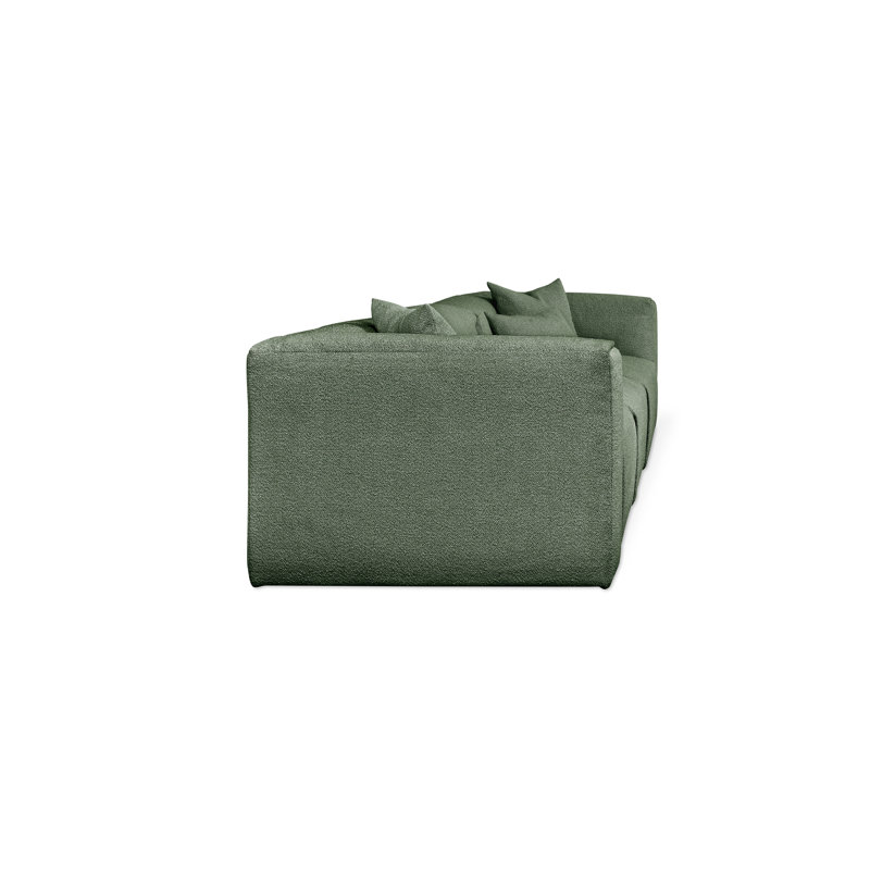 Nest Modular 2-PC Sofa, 28.5" H x 132" W x 41" D, 3, Pine