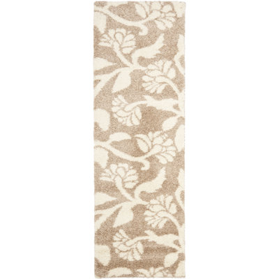 Dominga Shag Performance Floral Rug