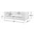 Cayson 89'' Square Arms CAL117 Compliant Sofa-1106268980