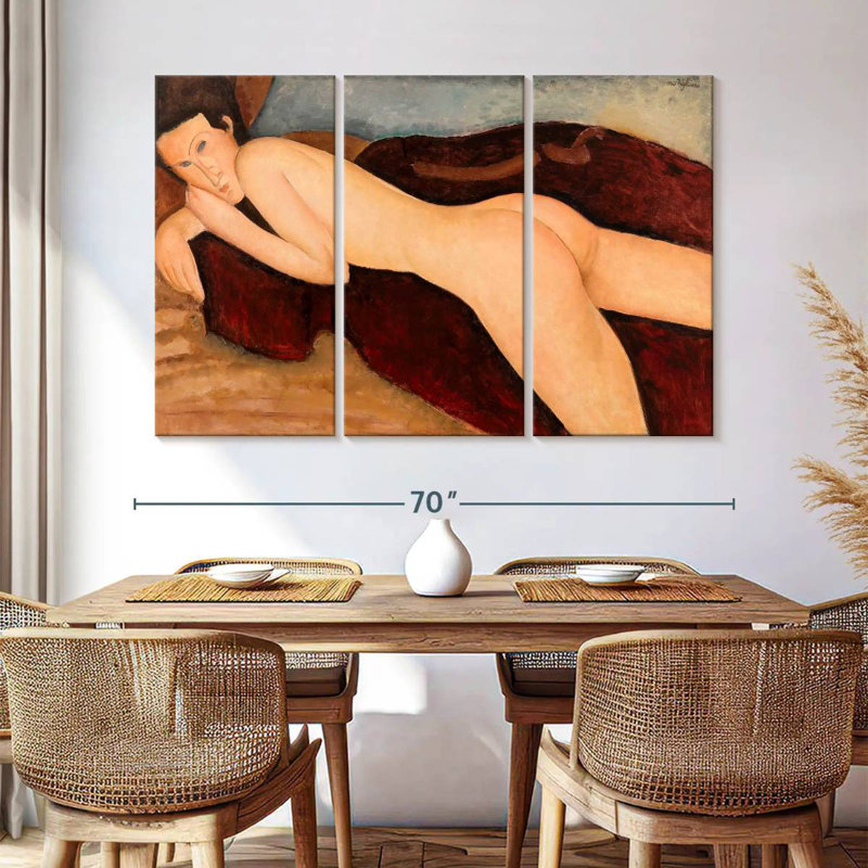 Reclining Nude From The Back