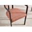 Ensemble de 2 chaises de salle à manger modernes rembourrées avec pieds en métal noir Boucle-577211854