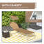 Méridienne d'extérieur Outsunny