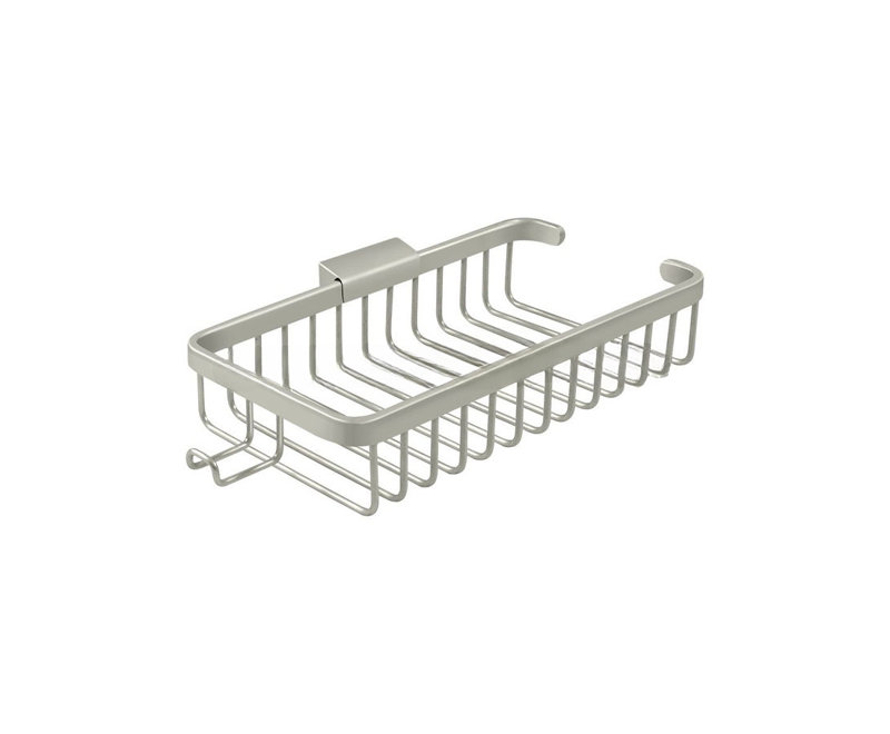 Shower Basket, Brushed Nickel