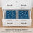 Wide 2 Drawer Wooden File Cabinet Embossed White P2 Density Board