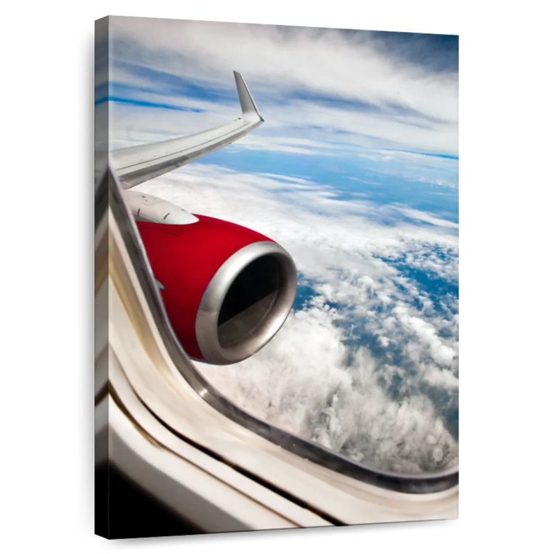 Mehar Plane Window View, 30" H x 20" W