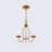 Burvale 3 - Light Candle Style Chandelier-1090191043