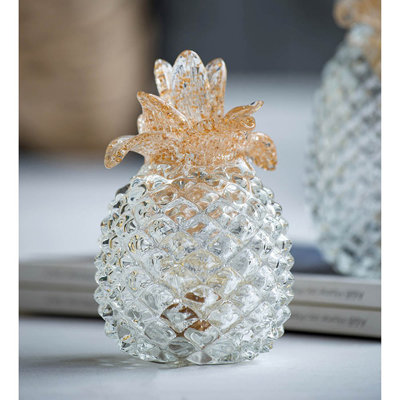 Russo Pineapple With LED light Sculpture