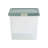 Wham Clip 14L Square Plastic Storage Boxes with Secure Clip Lock Lids. L:29 x W:29 x H:26cm-98970071