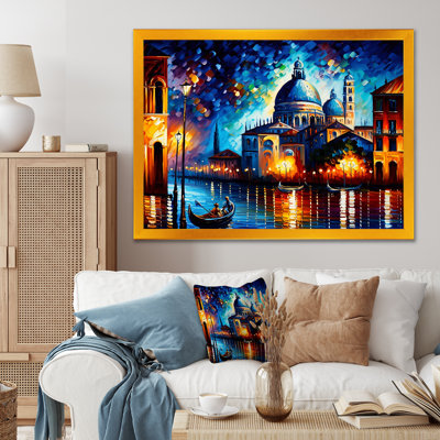 Art coloré sur toile City of Venice