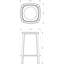 Tabouret de comptoir Soder avec structure en métal-395462074-395462072
