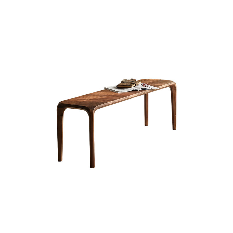 Crafted And High Quality Long Bench Solid Wood Bench, 17.71" H x 55.11" W x 13.77" D