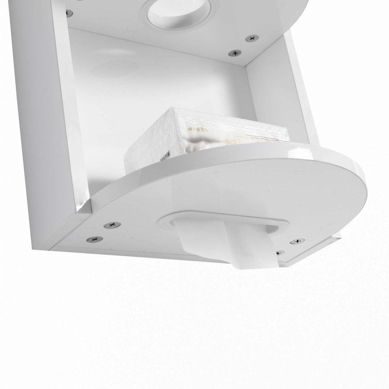 Support de rangement mural 12 po pour salle de bain, Blanc