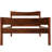 Walnut Twin Size Bed With Headboard And Consistent Slat Construction Solid Wood Platform Headboard, Walnut