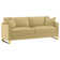 Baber 91" Square Arm Sofa with Reversible Cushions