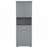 Tall Bathroom Cabinet With Laundry Basket-121106476