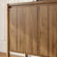 Buffet de 150 cm de large avec 2 portes, 3 tiroirs et pieds en bois d'hévéa