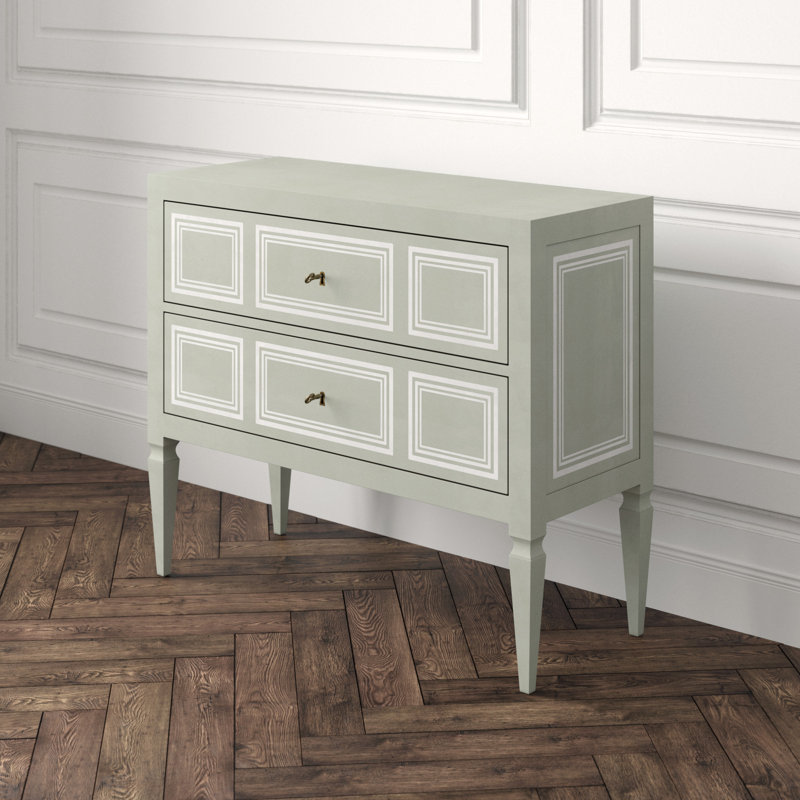 Milan Accent Chest, Ivory