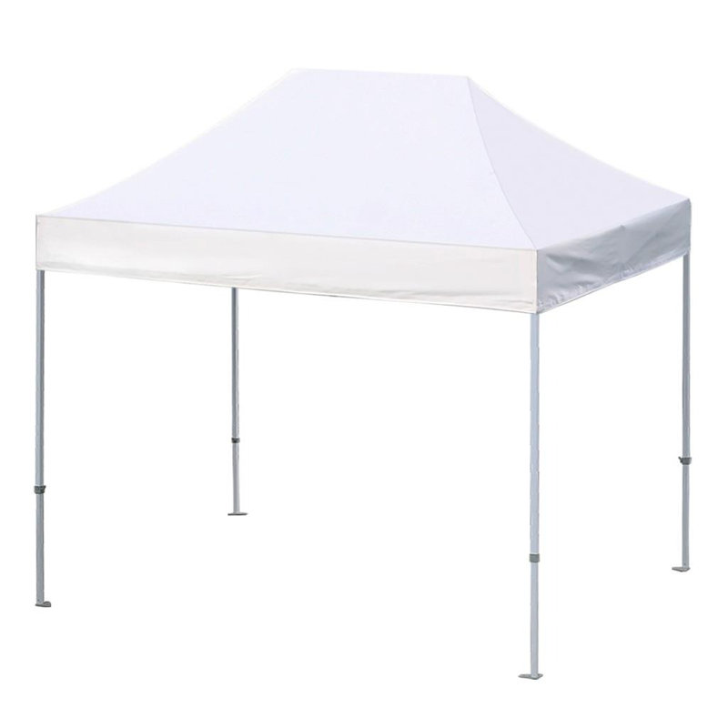 Auvent en acier Amaziyah, Blanc, 8 pi x 12 pi