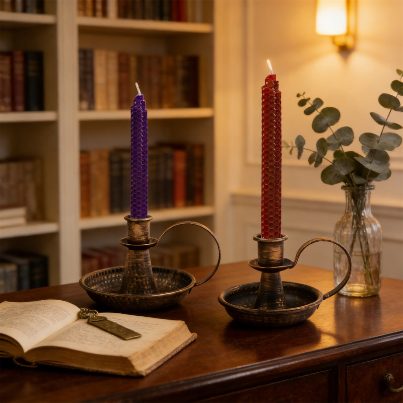 Metal Tabletop Candlestick
