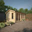 The Gamma Tongue & Groove Log Cabin 16x12w