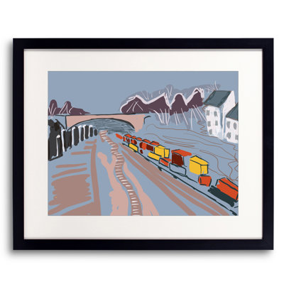 Halifax Tracks Print by Deborah Blum