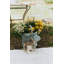 Growing Up On A Farm Handmade Fabric Metal General Basket