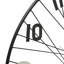 Horloge argentée 27,5 po Ashanti
