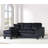 Modern L-Shaped Sectional Sofa with Reversible Chaise