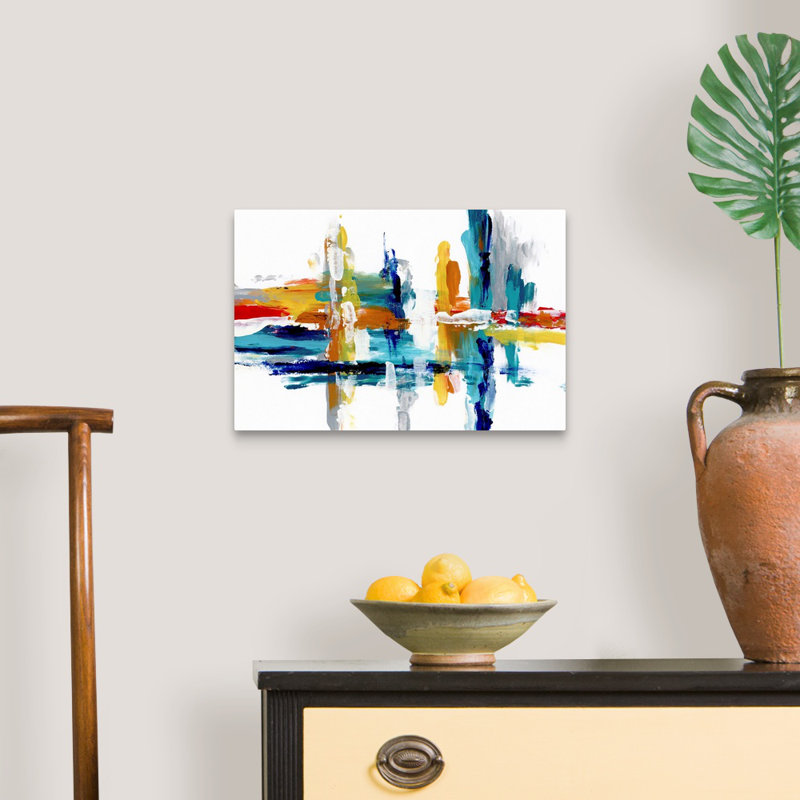 Captive Color III - reproduction d'art sur toile, Toile tendue, H 12 po x l 18 po x P 1,25 po