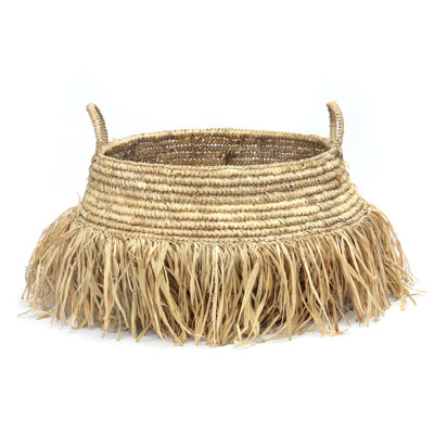 Bay Isle Home Raffia Decorative Basket
