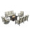 Teraji Outdoor 6 - Piece Conversation Set