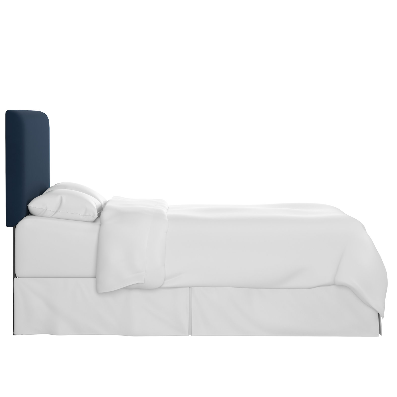 Eisley Upholstered Headboard, Twin, Classic Ink Performance Velvet