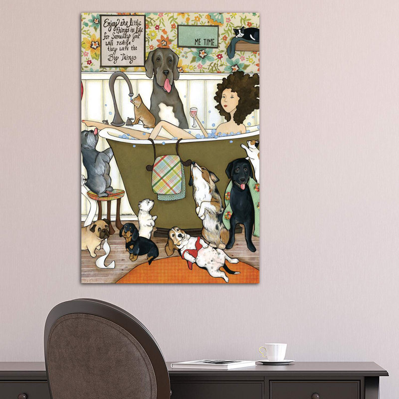 Me Time by Jamie Morath - Wrapped Canvas Print, 101.6 cm H x 66.04 cm W x 1.91 cm D