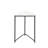 Metal Nesting End Table For Living Room Furniture, Marble Top Nest Of 2 Side Tables, Accent Tables
