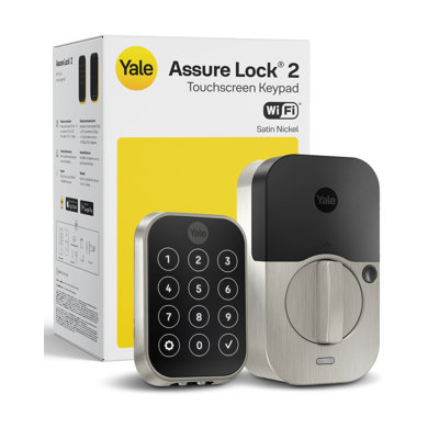 Serrure intelligente sans clé à écran tactile Yale Assure Lock 2 avec Wi-Fi