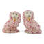 Porcelain Staffordshire Dog Figurines Pair