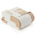 Beige/White
