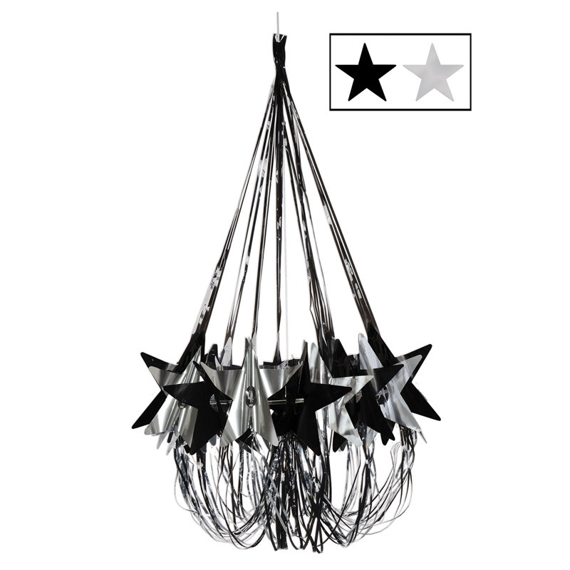 Lustre étoile, 35 po, paquet de 6