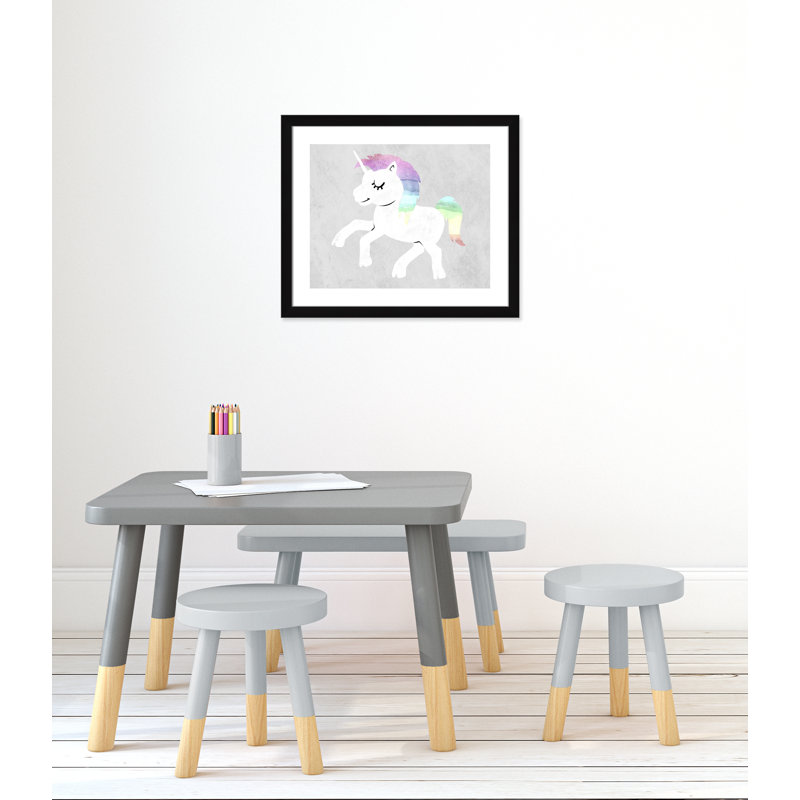 Créatures magiques 1, impression sur papier, H 22,5 po x l 26,5 po x P 0,63 po, Cadre noir