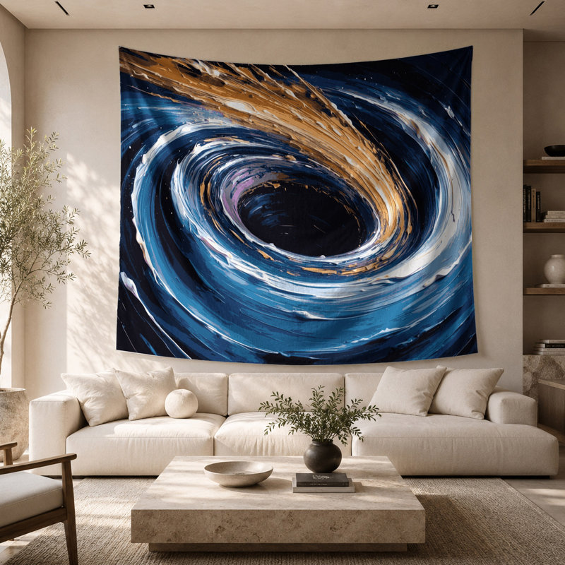 Tapisserie murale Sci Fi Hole, 26 po x 36 po