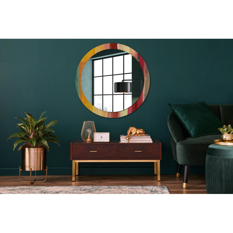 Huldar Glass Flat Wall Mirror