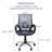 Ersela Ergonomic Office Chair, Height Adjustable Desk Chair, Mesh Home Office Chair, Office Chair with Armrest-1294830104