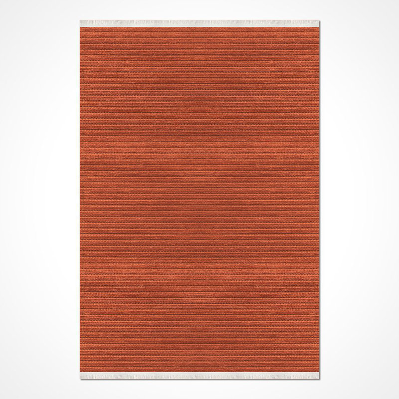 Tapis rouge moderne lavable à la machine, Tapis de couloir 3 pi 3 po x 13 pi 2 po