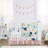 Blush Pink Blue Boho Floral Girl Sweet Jojo Designs 6p Crib Bedding + BreathableBaby Breathable Mesh Liner  Bohemian