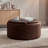 27.5'' Upholstered Round Tufted Ottoman With Storage-333473693
