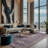 Machine Washable Gray Area Rug-1720245617